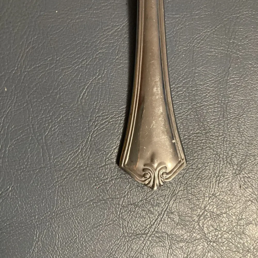 Reed & Barton Churchill Casserole Serving Spoon Stainless 12”